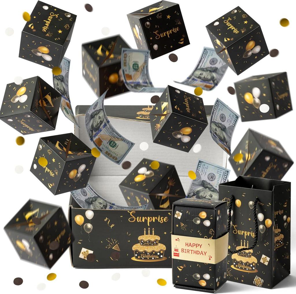 Valentijnsdag verrassing springdoos verjaardag creatieve geschenkdoos stuiterende rode envelop geschenkdoos