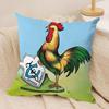 Mexican BBingo Lottery Cushion Cover Soft Plush DoubleSided Printed Sofa Pillow Cushion Cover  Cozy AllSeason Decor Gift