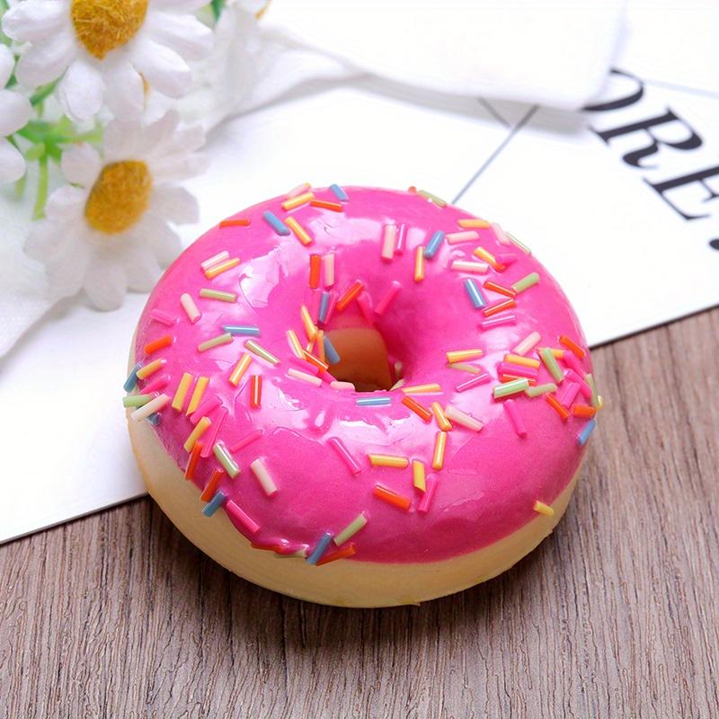 1/6 Stück Donut-Imitation Dessert Essen zur Dekoration Auslage Schaufensterdekoration, Küchendekoration Partygeschenk Dekor Hängeornamente