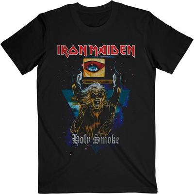 Iron Maiden Unisex Adult Holy Space Triangle T-Shirt
