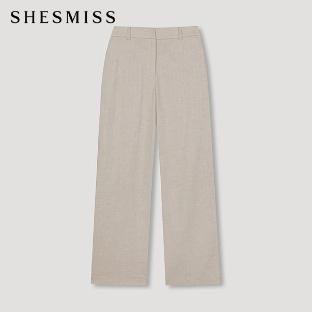 

Она S Miss Herringbone Широкие брюки SwwSln21040 Я MELANGE BEIGE/77