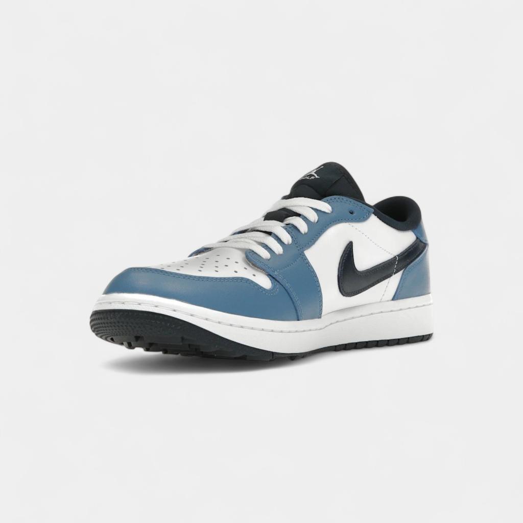 Jordan 1 Low Golf White Aegean Storm