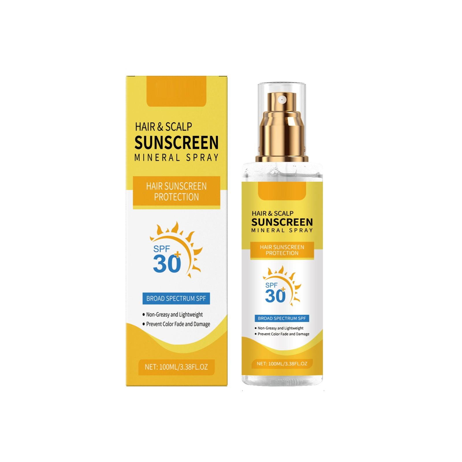 

Scalp Spray Summer Outdoor Moisturizing Body Skin Refreshing Isolation Cream 100ml One Size