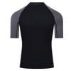 Mens Wetsuit Top Short Sleeve 2mm Neoprene Zip Up Jacket Swimming Snorkeling Diving Surfing Gear