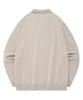COVERNAT Basic Collared Knit Beige