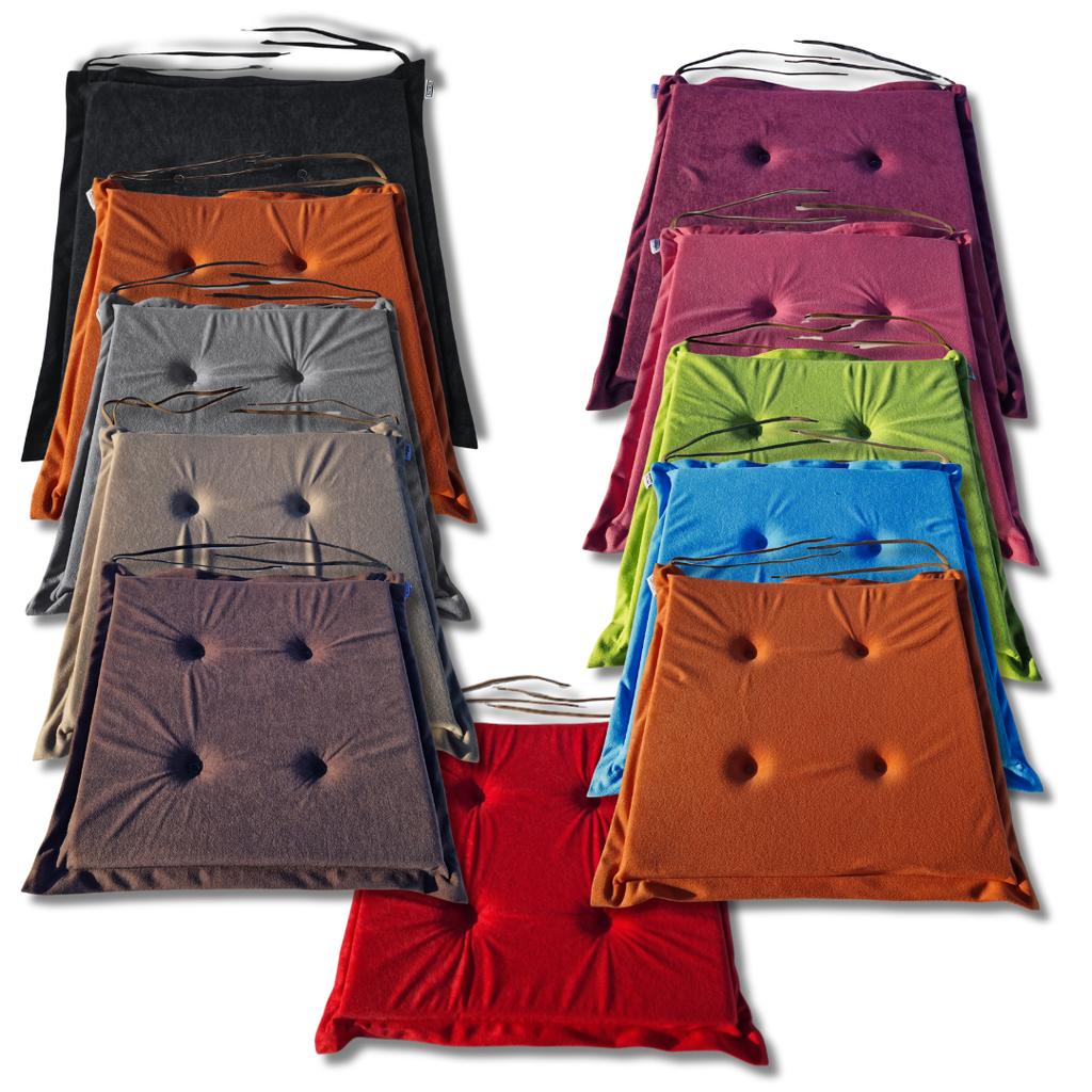Chair cushions 40x40x3 cm 1008 - set of 6