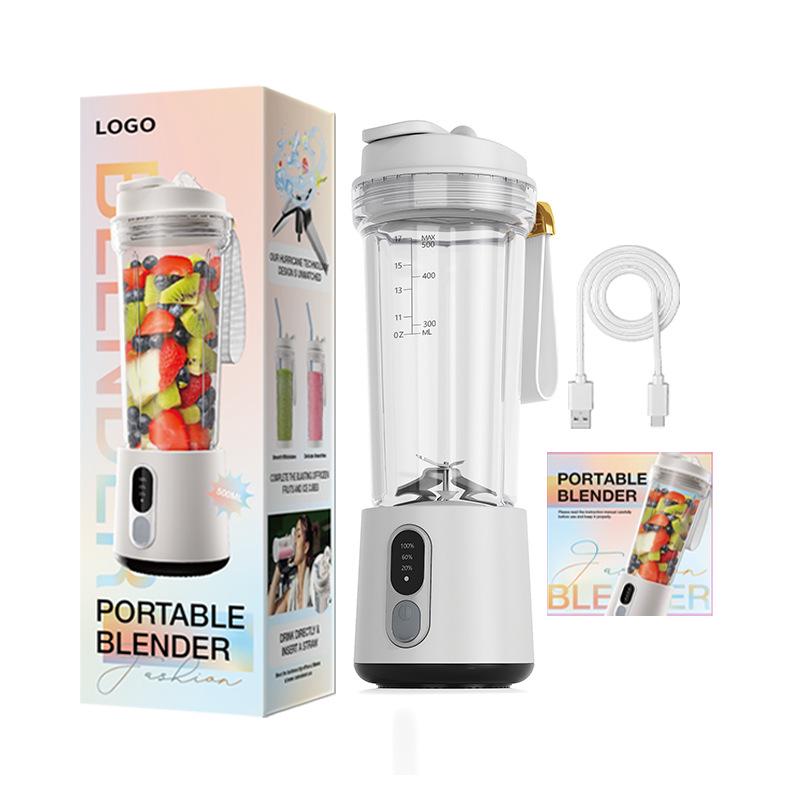 Portable Multifunctional Blender & Juicing Cup - 600ML Upgraded Ice Crushing Juicer