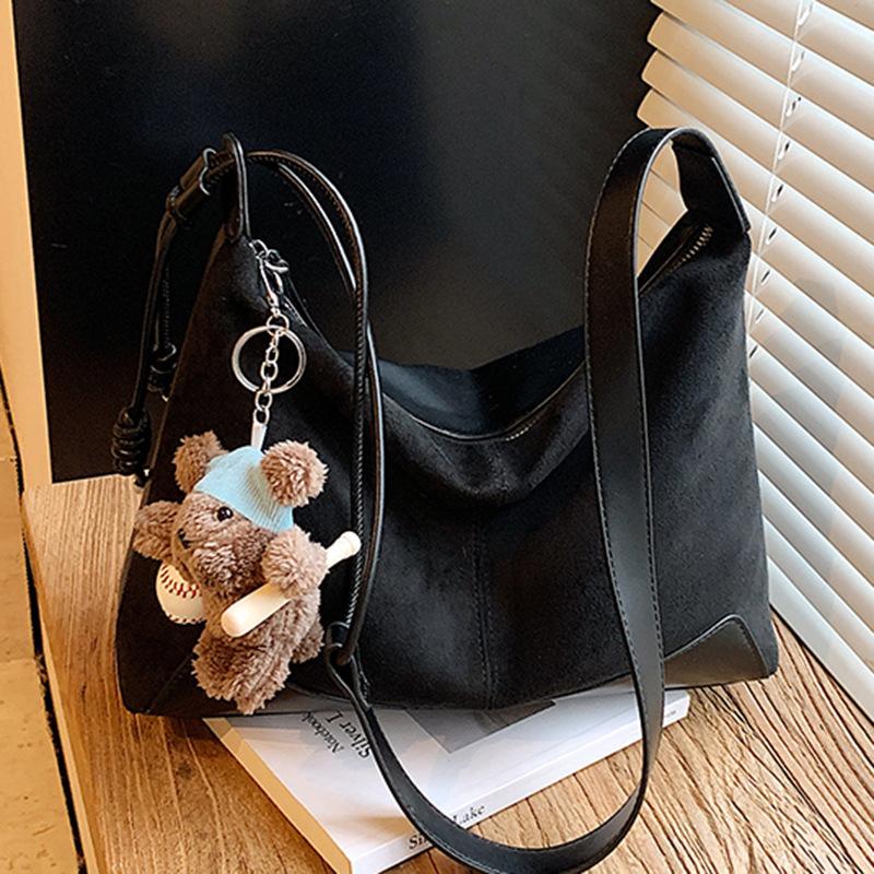 Niche Retro Bag Women's Autumn New Korean Version Fashion Armpit Bag Fashionable Large-capacity Shoulder Bag