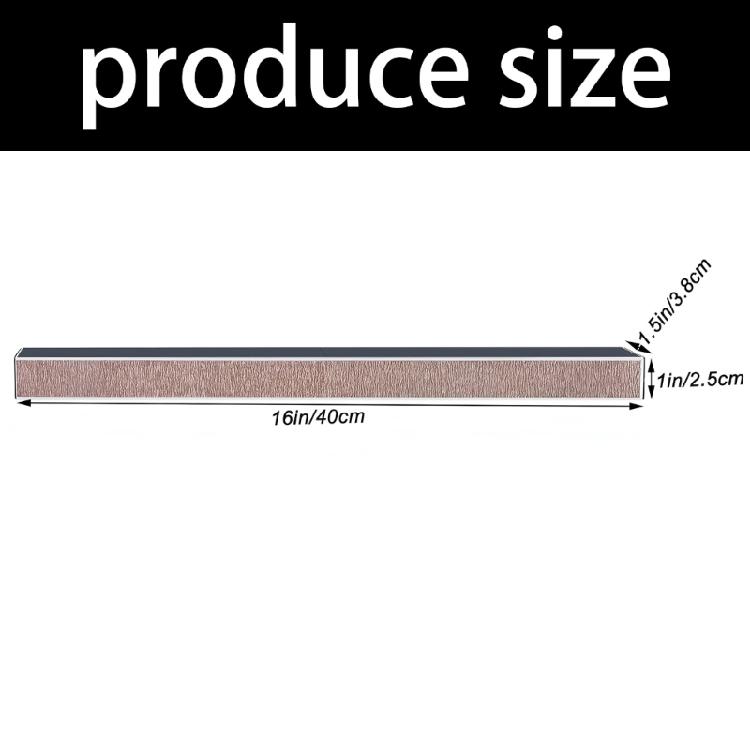 16inch Aluminum Alloy Fret Leveler Beam with Sandpapers Guitar Fret Maintenance Tool for Guitar Bass Neck Polishing