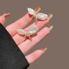 Gold Tone Butterfly Brooch Pearl Like Women Pearl Butterfly Brooch High End Lapel Pin  Necklines