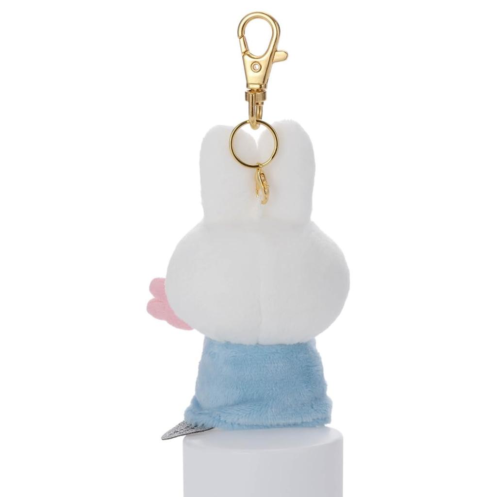 Takara Tomy Arts Bruna Miffy Bloom Little Thank You Mascot Miffy Approximately 12cm (TAKARATOMY A.R.T.S) (Violet) Height