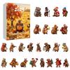 2D Advent Calendar 24 Days Countdown Calendar With Musical Character Collectibles, Advent Calendar