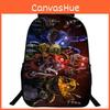 Sturdy Five Nights At Freddy's Backpack With Cartoon Patterns For Anime Fans And Kids