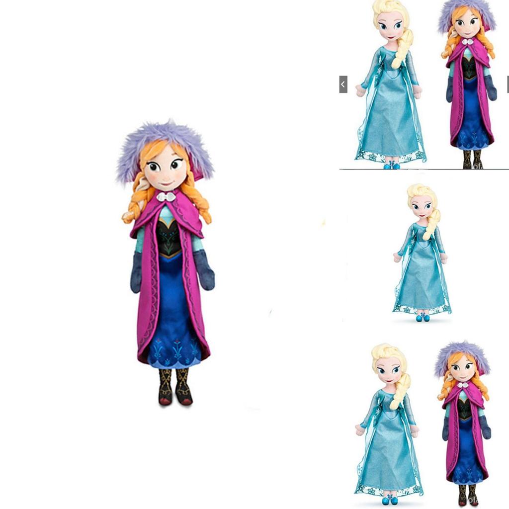 Timeless Design 2018 Disney Frozen Fever Elsa And Anna Plush Dolls Ideal For All Ages
