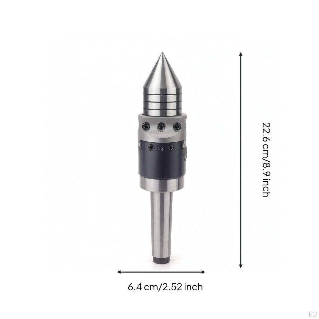 Lathe Centering Tool Machined Metal Rotating Circular Grooves