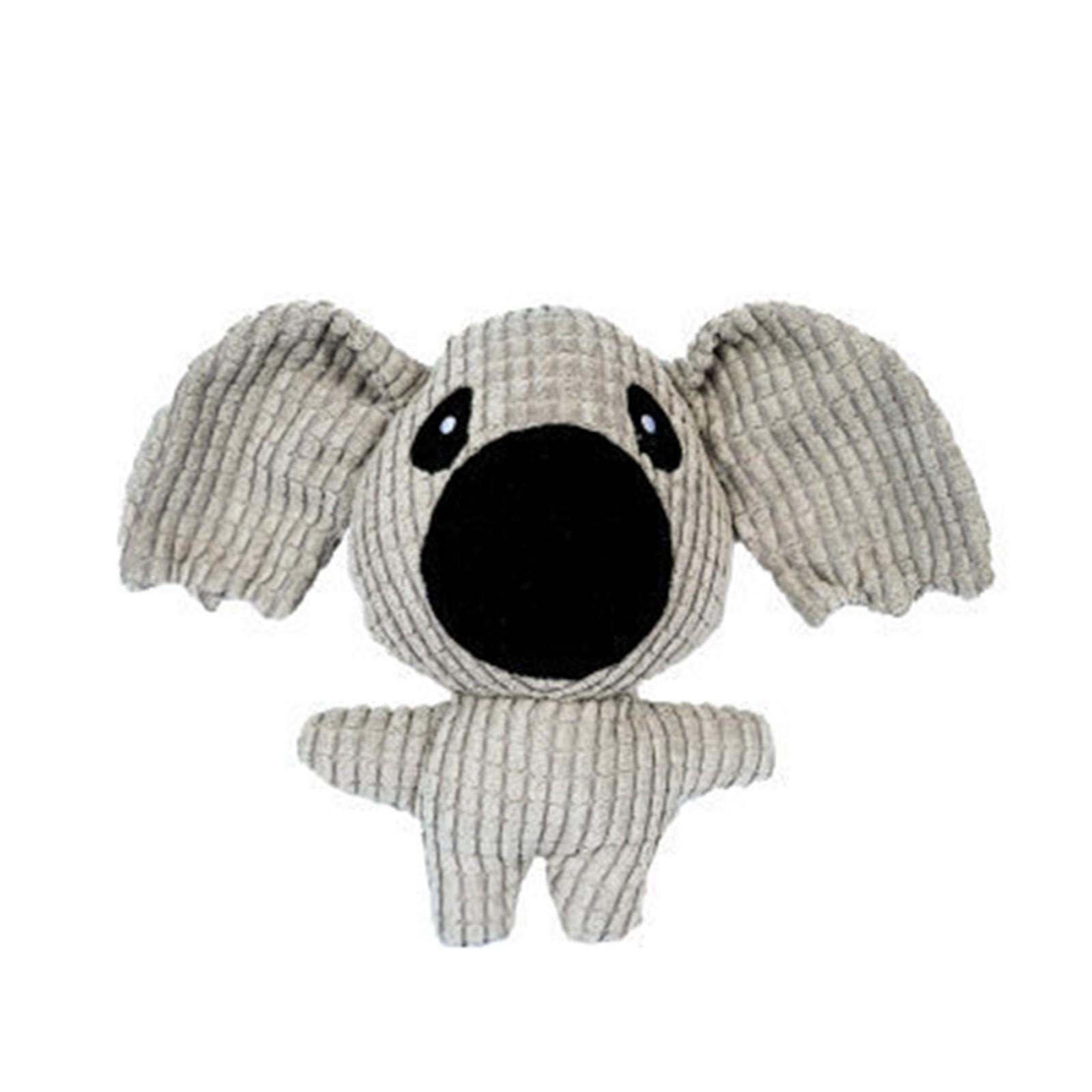 

Elephant Stun Dog Sound Without Battery Plush Resistant Animal Pet Supplies One Size