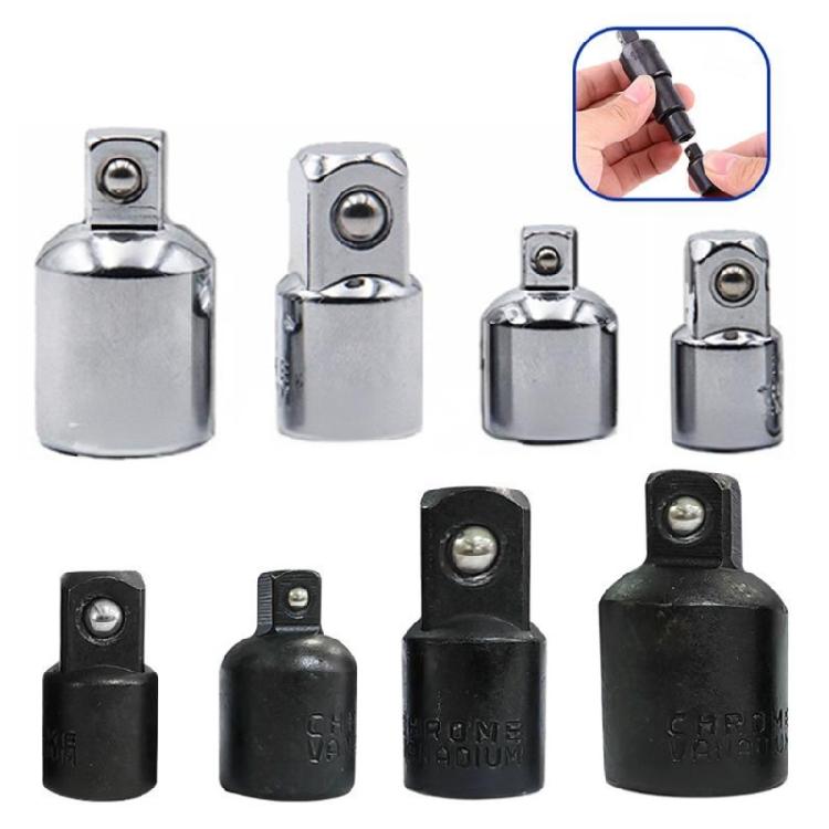 4Pcs Steel Square Socket Adapter Bit 3 Extension Rod Multiple Size Conversion Workshop Accessories