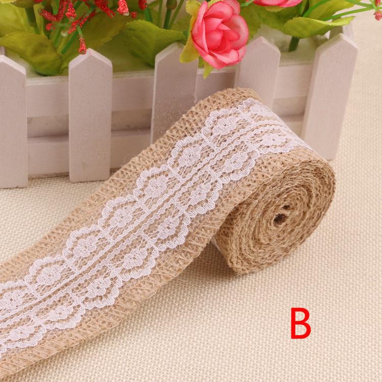 Spets Linrulle: Mångsidig spets för jul, bröllop och hantverk