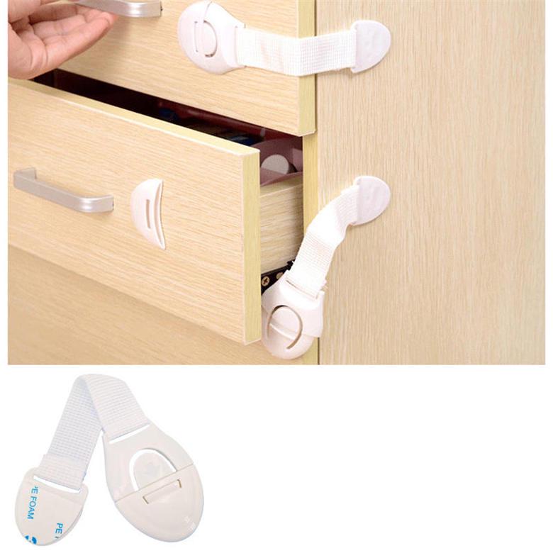 Buy Creative Baby Safety Lock Plastic Drawer Door Toilet