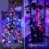 50LED/20LED Solar String Lights Outdoor Waterproof Fairy Lights String 8 Mode for Home Gardens Wedding Party Outdoor Tree Decorations 7m/5m
