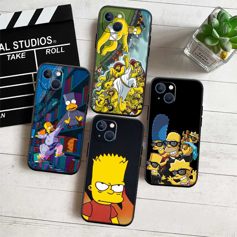 RE53 S-Simpsons New High-End Shell Phone Case for Xiaomi Poco F8 M4 M5 M6 M7 X3 X6 X7 Pro GT NFC Ultra