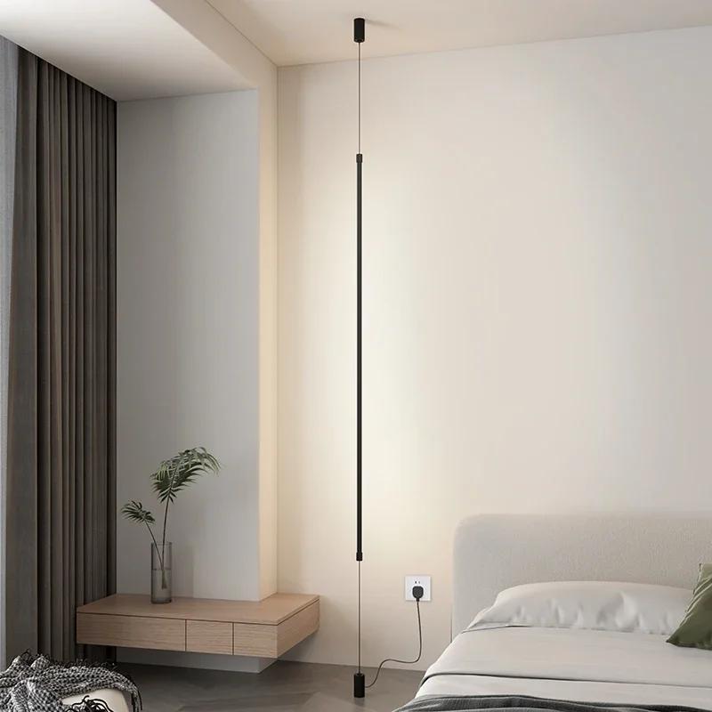 Modern Minimalist Living Room Floor Lamp 120cm Nordic Creative LED Floor Lamp Dining Room Decoration Indoor Lighting Fixtures
