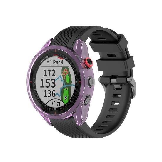 Protective Shell Clear Anti-scratch TPU Watch Case Cover Protector for Garmin Approach S62