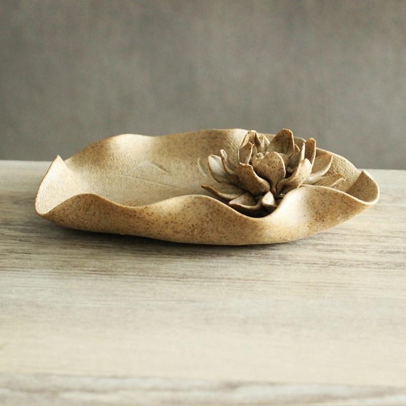 New Handmade Stick Incense Holder Lotus Incense Burner Gifts and Crafts Home Decorations Censer
