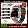 Orologio Smart Sportivo da Uomo per Esterni Batteria Grande 1400mAh Impermeabile Chiamata Vocale Musica Ossigeno nel Sangue Sport Smartwatch uomo donna Fitness