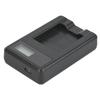 NP 45  Li 40B Camera Battery Single Charger USB Charging with LCD Screen Display Black