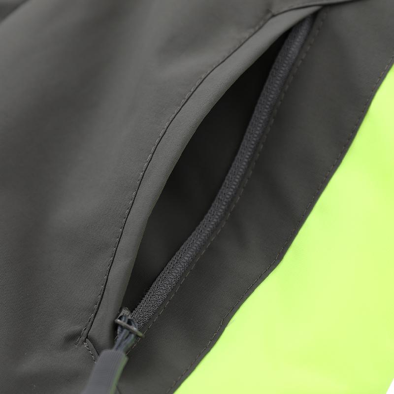 Gutter Skijakke Høst bomull Polstret jakke Hette Vanntett Vindtett Barn Vinter Varm Frakk Fleece Snowboard