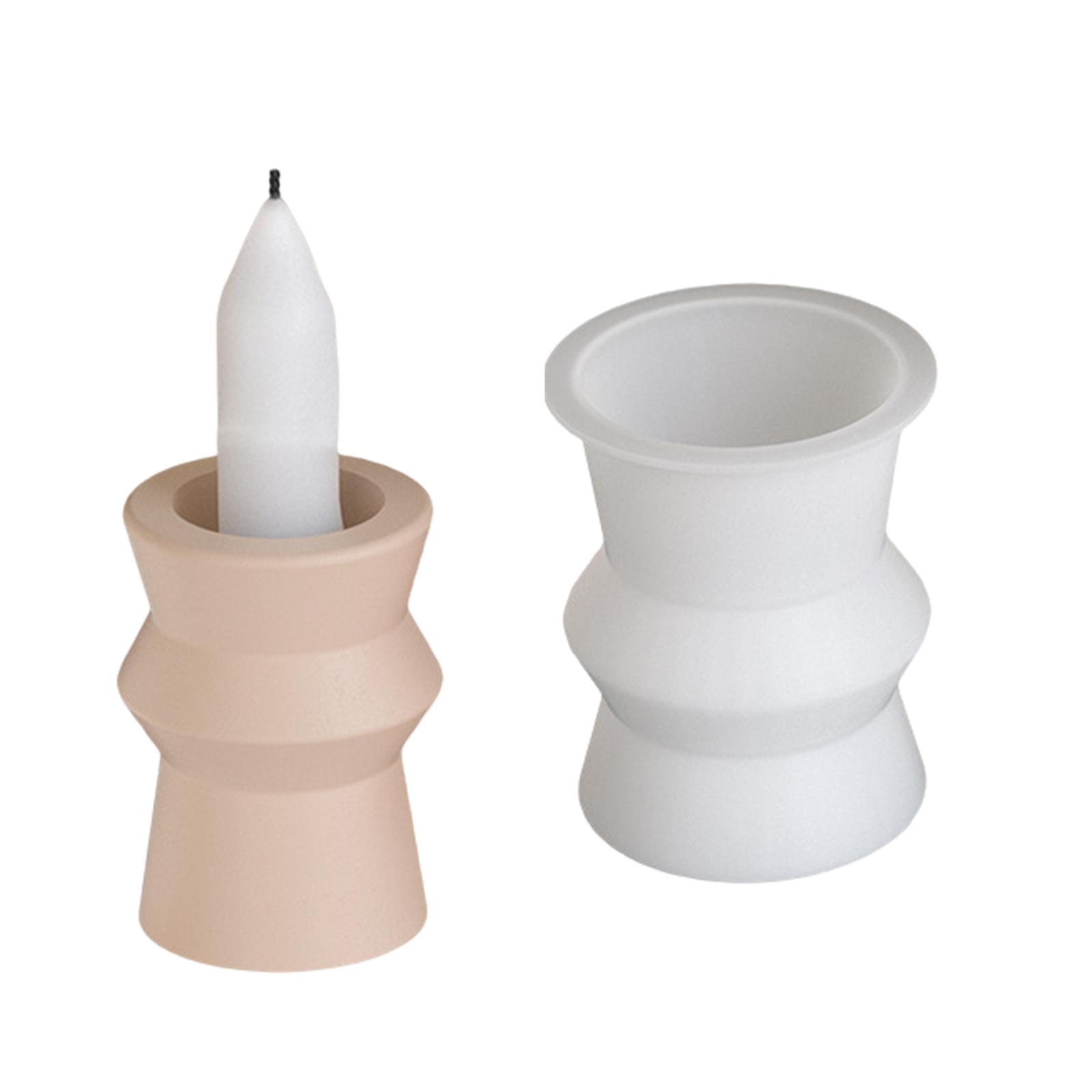 

Подсвечник силиконовая форма кронштейн для свечи формы круглой формы принадлежности для творчества ручной работы подходят для изготовления подсвечника T1