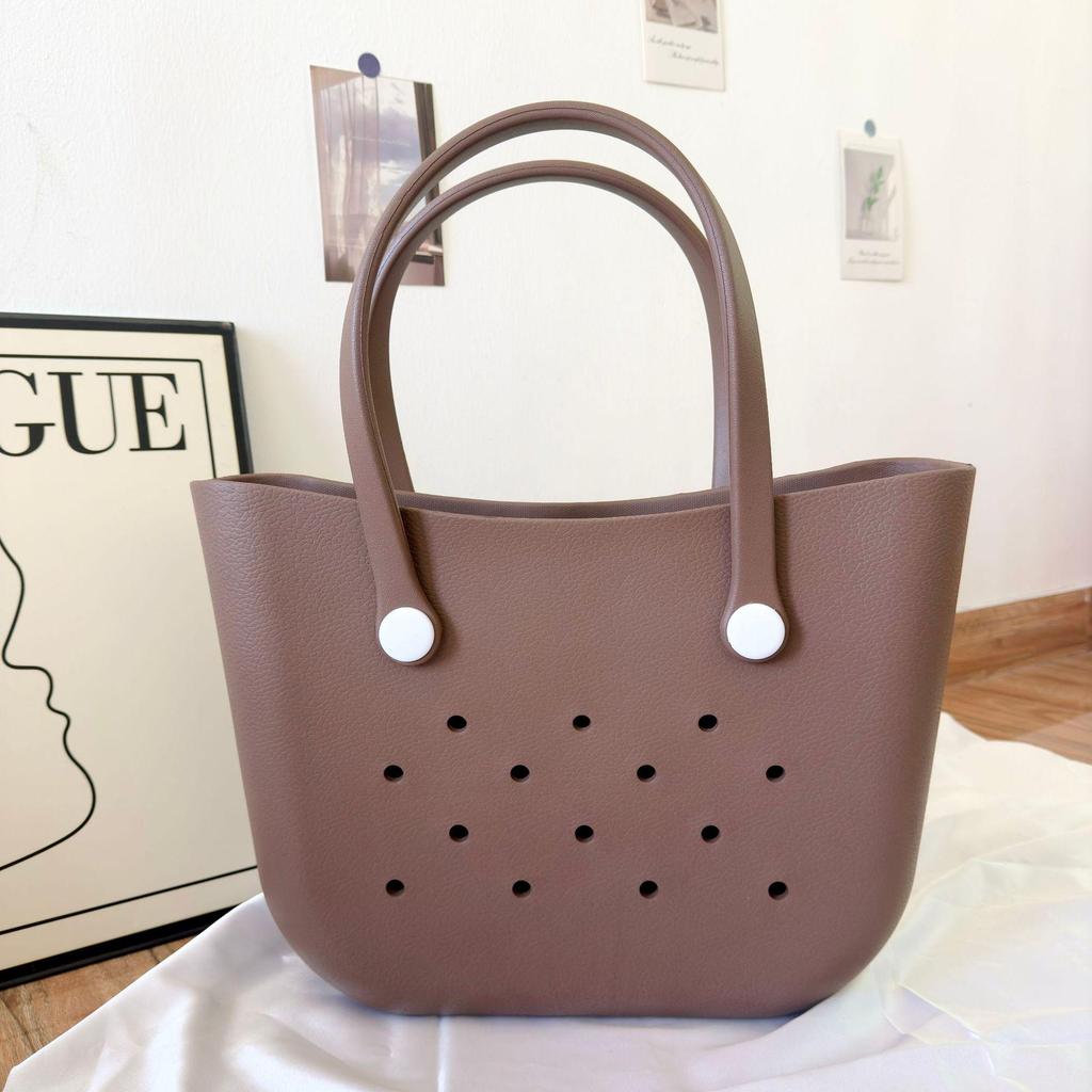 EVA Beach Handbag: Large Capacity DIY Travel Tote