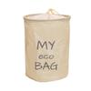 2Pcs Washable Fruit Storage Bag Wear-resistant Foldable Imitation Linen Storage Bag Recyclable Kitchen Drawstring Bag