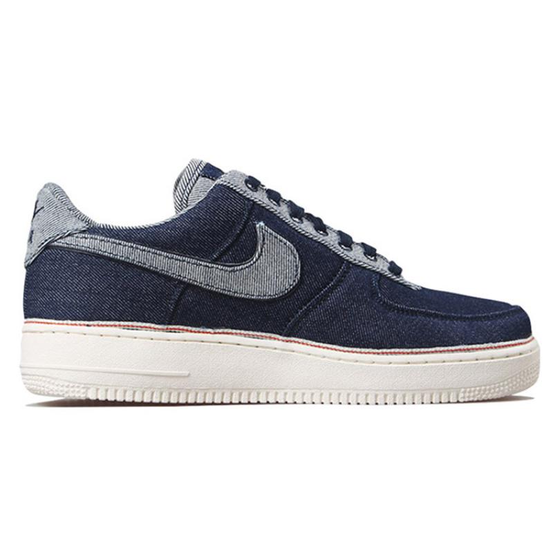 Nike Air Force 1 Low 3x1 Denim Raw Indigo Sneakers 905345-402