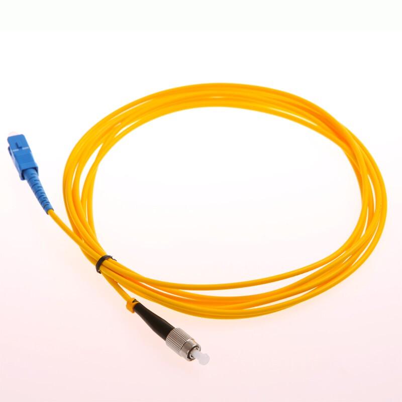 LHG SC-FC Single Mode Fiber Optic Patch Cable