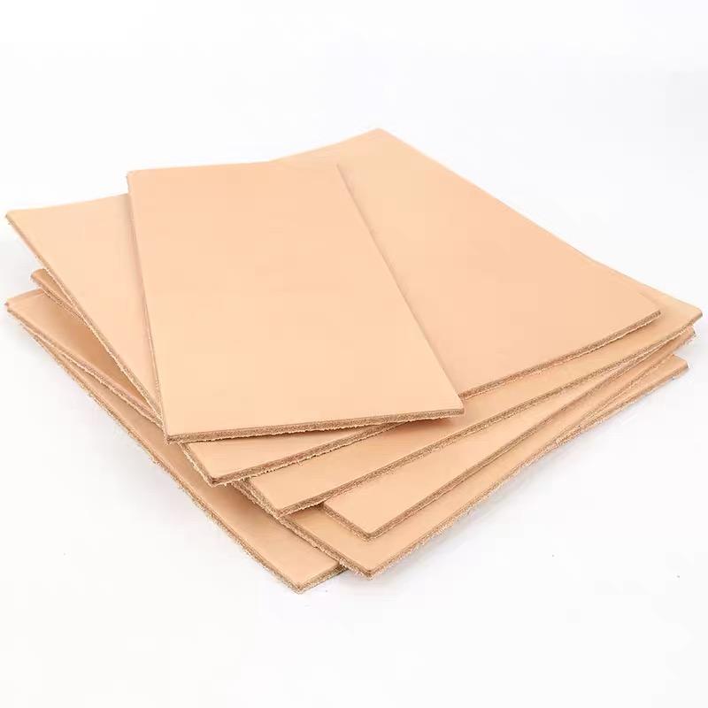 3mm thick stiff top layer cowhide handmade DIY leather goods saddle quiver carving shaping table cushion cushion vegetable tanne