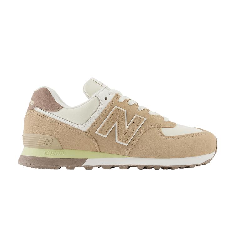 New Balance 574 Bone White Unisex Sneakers Tan U574SBW