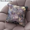 Agate Floral Print Pillow Covers Pattern Cushion Cover Suitable for Sofa Bedroom Car Pillow Cover