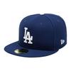 New Era Șapcă de baseball New York MLB Champion NY complet brodată cu vizieră plată, stil stradal, calotă rigidă NE5950, același stil pentru bărbați și femei, albastru 712
