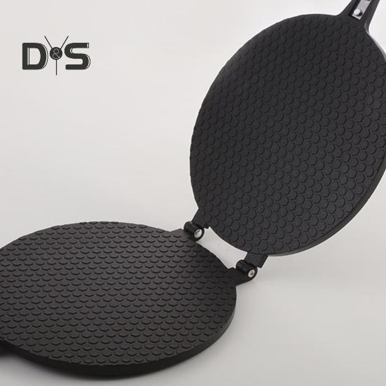 Tortilla Maker Non-Stick Aluminum Tortilla Press with Handle for Kitchen Heavy-Duty Stove Top Tortilla Press And Cooker High Temp Resistant Kitchen