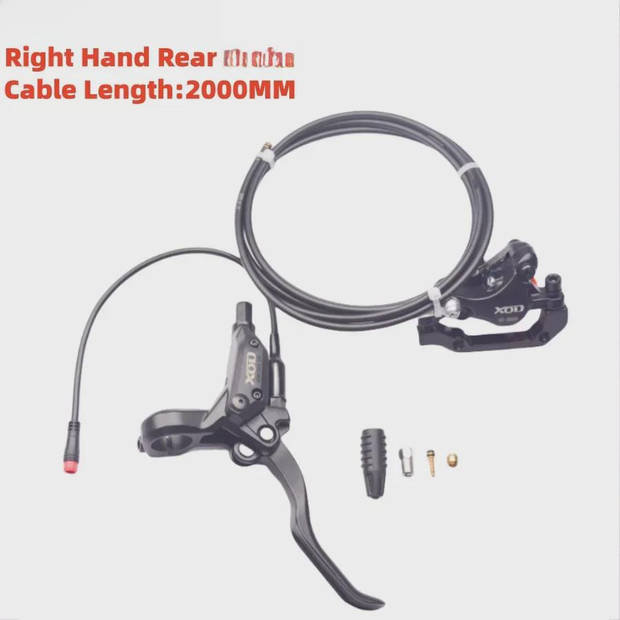 XOD XD-H800/880 elektrisk sykkelscooter med vanntette 2-kjerners olje- og skivebremser