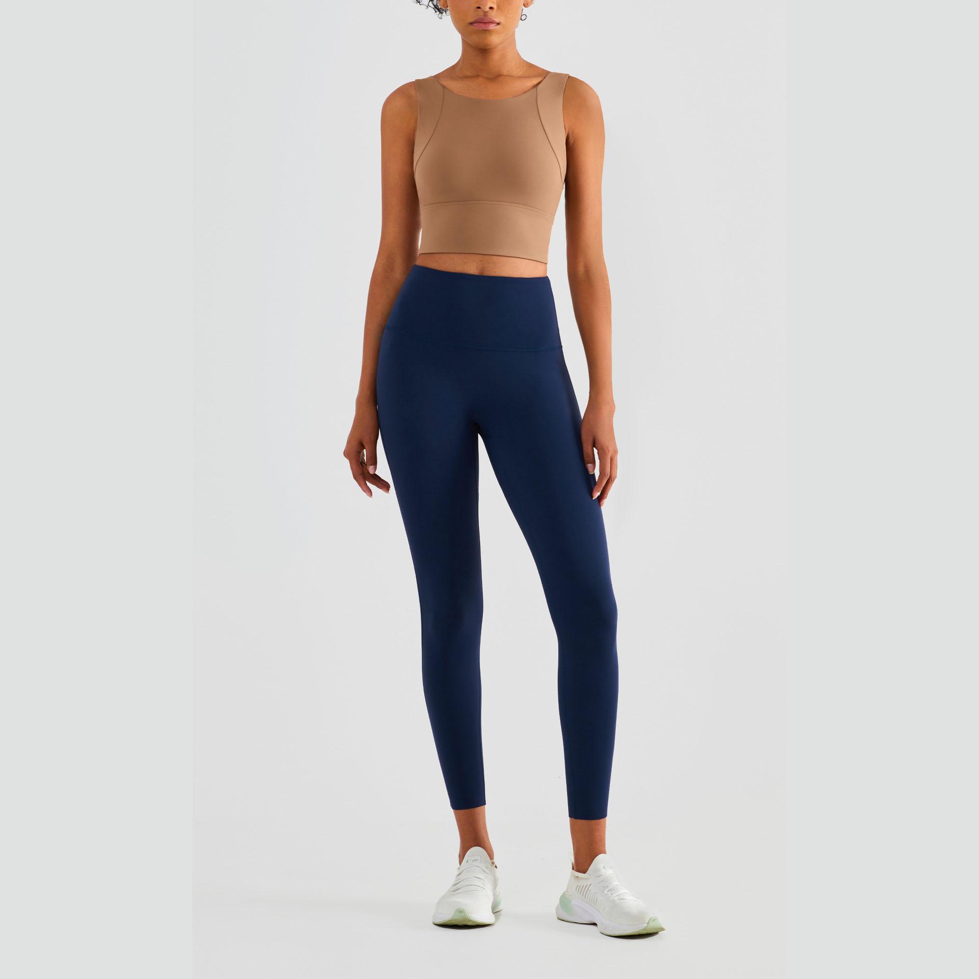 Женский удлиненный беспроводной бюстгальтер для бега — фото 9