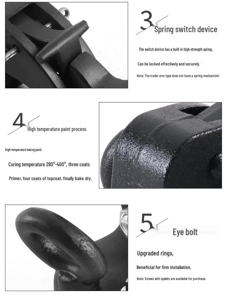 Rear Tow Hook for Honda Avancier, XRV, CRV, Elysion, Fit - Perfect for Tow Bar Modifications.