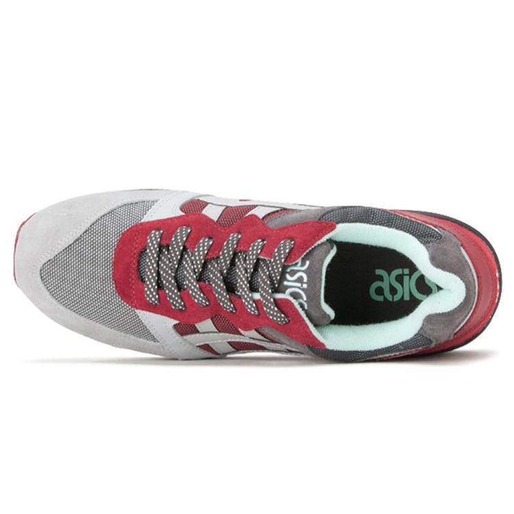 New Asics Gel Lique Grey/Red H6H1L-2696