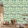 Cottagecore Flowers Wallpaper Green and Mint for Living Room and Bedroom 50x1000