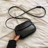 Korean Style Saddle Bag Women Vintage Shoulder Bag Cute Candy Color Crossbody Purse Minimalist Casual Backpack