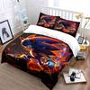 Blue hedgehog with flames. Bedding sets Duvet cover sets Duvet covers Pillowcases(1 * Duvet Cover 2 * Pillowcases without duvet insert)