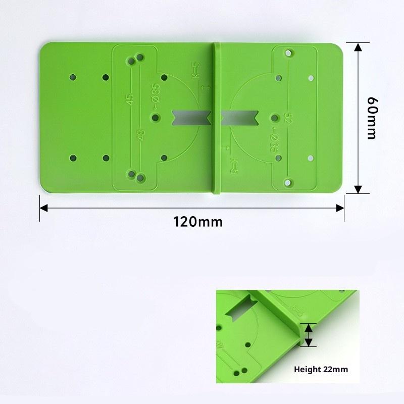 Hinge Hole Drilling Guide Hinge Boring Jig Drill Guide Template Jig Cabinets Hinges Hole Locator Woodworking Tools