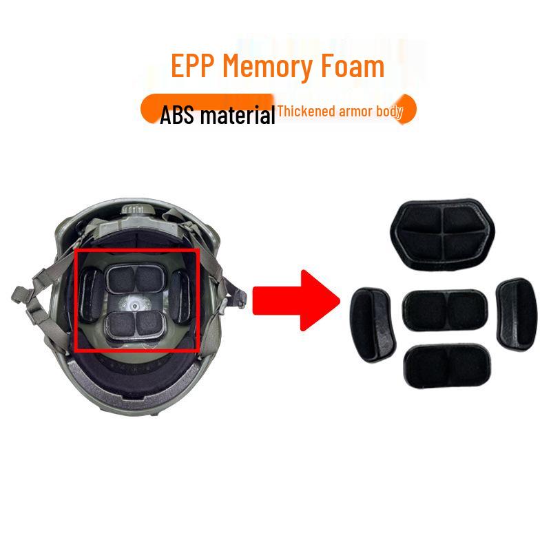 Tactical Outdoor Cycling Helmet - Military-Style ABS Protection for CS Games